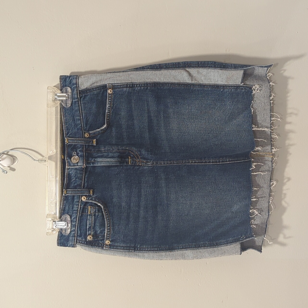 7 For All Mankind Mini Skirt